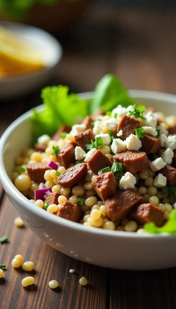 Savory Chopped Beef and Quinoa Salad Savory Chopped Beef and Quinoa Salad