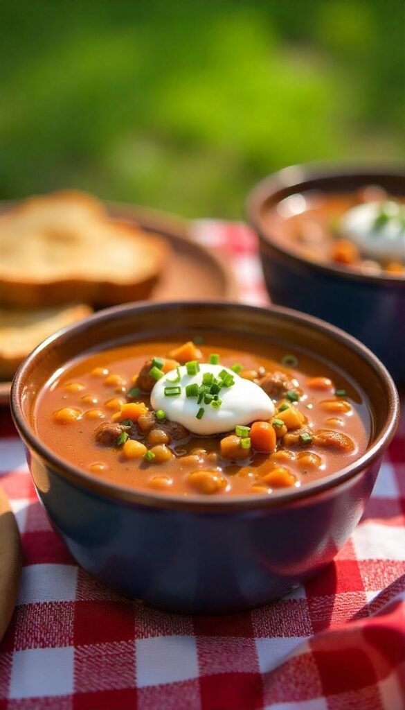Hearty Chopped Beef and Lentil Soup Recipe Hearty Chopped Beef and Lentil Soup Recipe