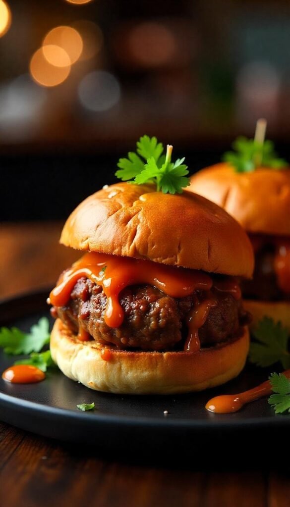 Tender BBQ Chopped Beef Sliders Recipe Tender BBQ Chopped Beef Sliders Recipe