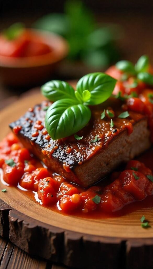 Italian-Style Braised Brisket with Tomato Sauce Italian-Style Braised Brisket with Tomato Sauce