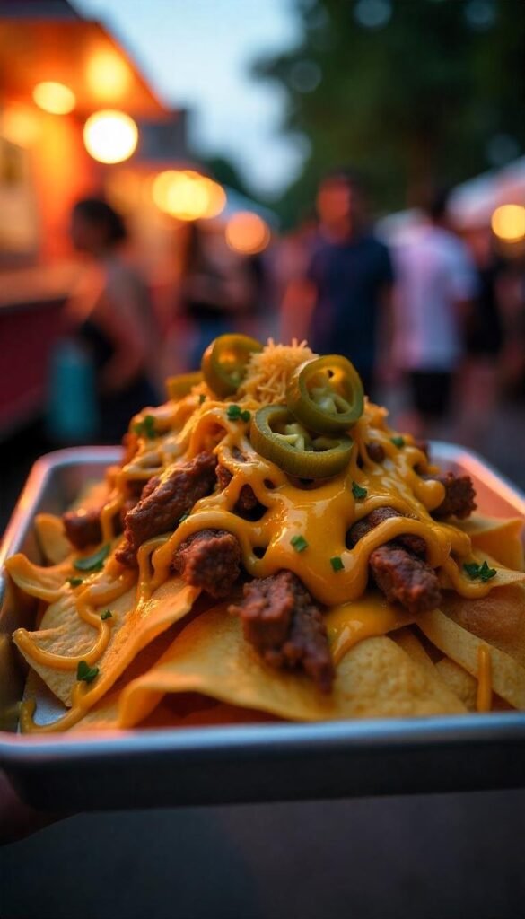 Savory Brisket Loaded Nachos Savory Brisket Loaded Nachos