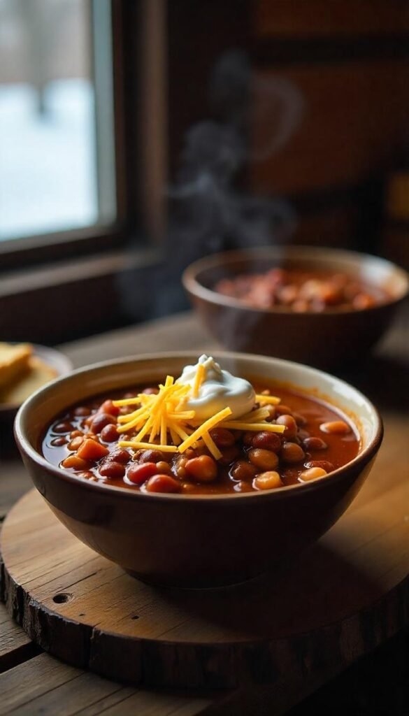 Hearty Chopped Beef Chili with Beans Recipe Hearty Chopped Beef Chili with Beans Recipe