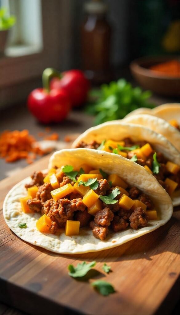 Zesty Spicy Chopped Beef Quesadillas Zesty Spicy Chopped Beef Quesadillas