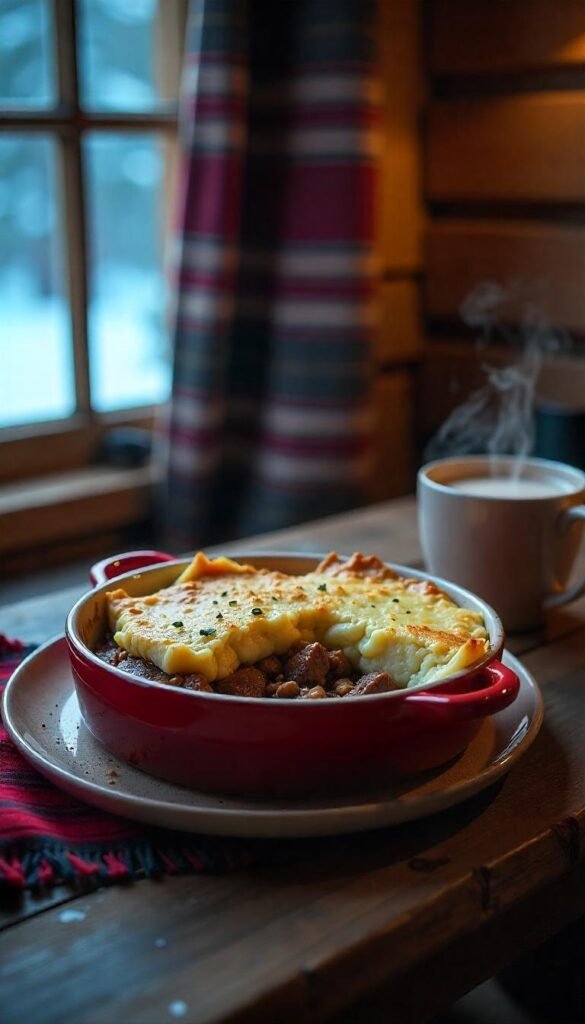 Savory Brisket Shepherd's Pie with Creamy Mashed Potatoes Savory Brisket Shepherd's Pie with Creamy Mashed Potatoes