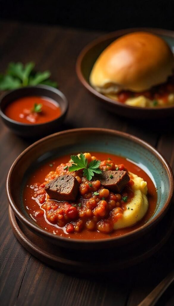 Savory Brisket Ragu with Creamy Polenta Savory Brisket Ragu with Creamy Polenta