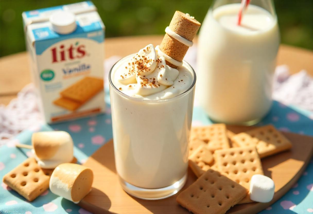 Toasted Marshmallow Milkshake Delight Toasted Marshmallow Milkshake Delight