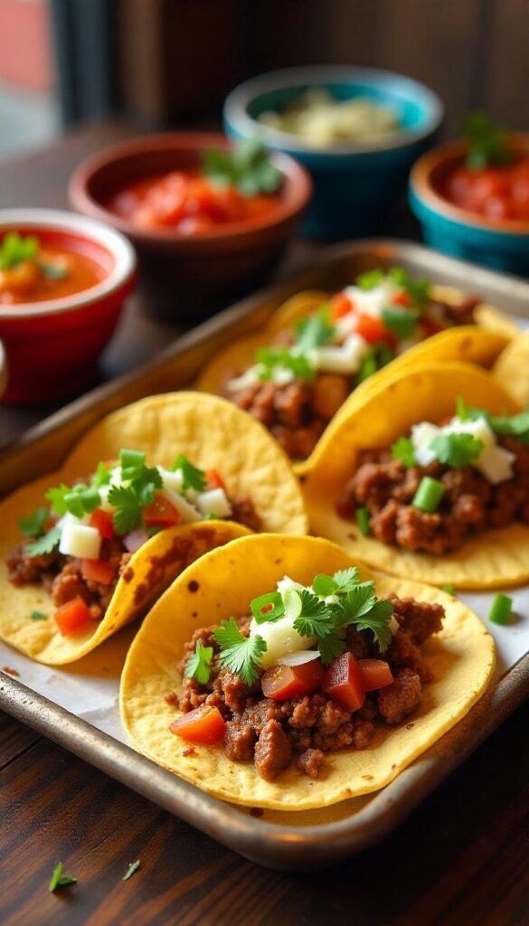 Classic Chopped Beef Tacos Recipe Classic Chopped Beef Tacos Recipe