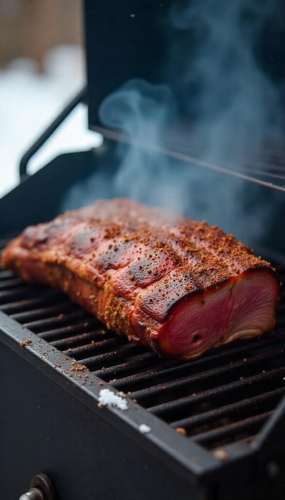 Tender Smoked Brisket with Homemade Spice Rub Tender Smoked Brisket with Homemade Spice Rub