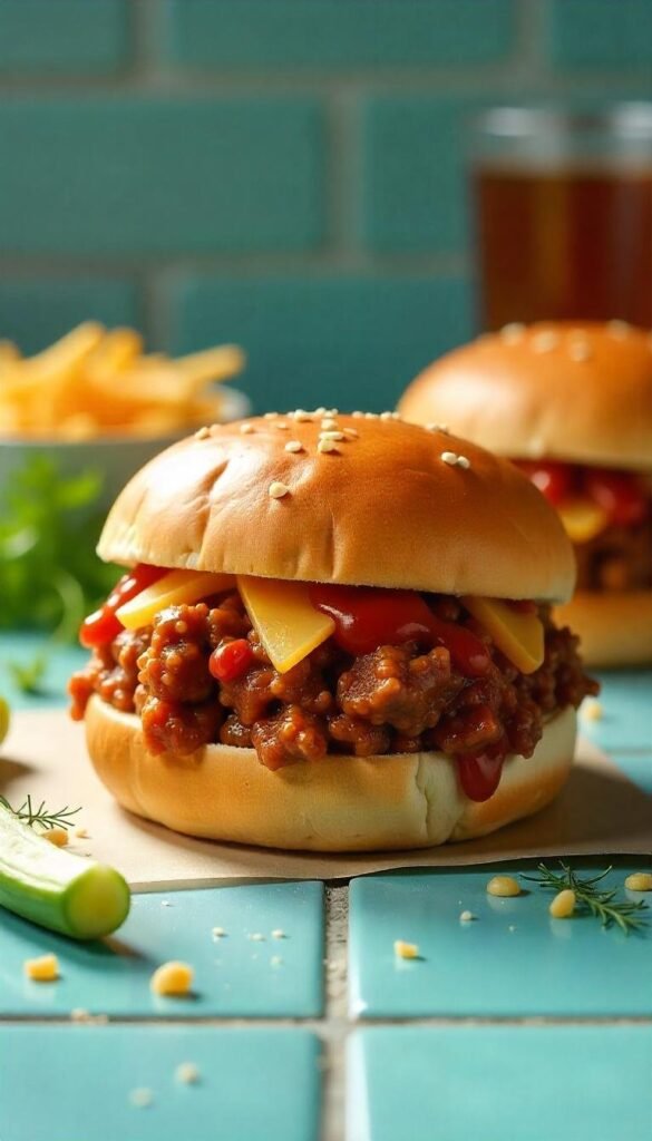 Savory Chopped Beef Sloppy Joes Recipe Savory Chopped Beef Sloppy Joes Recipe