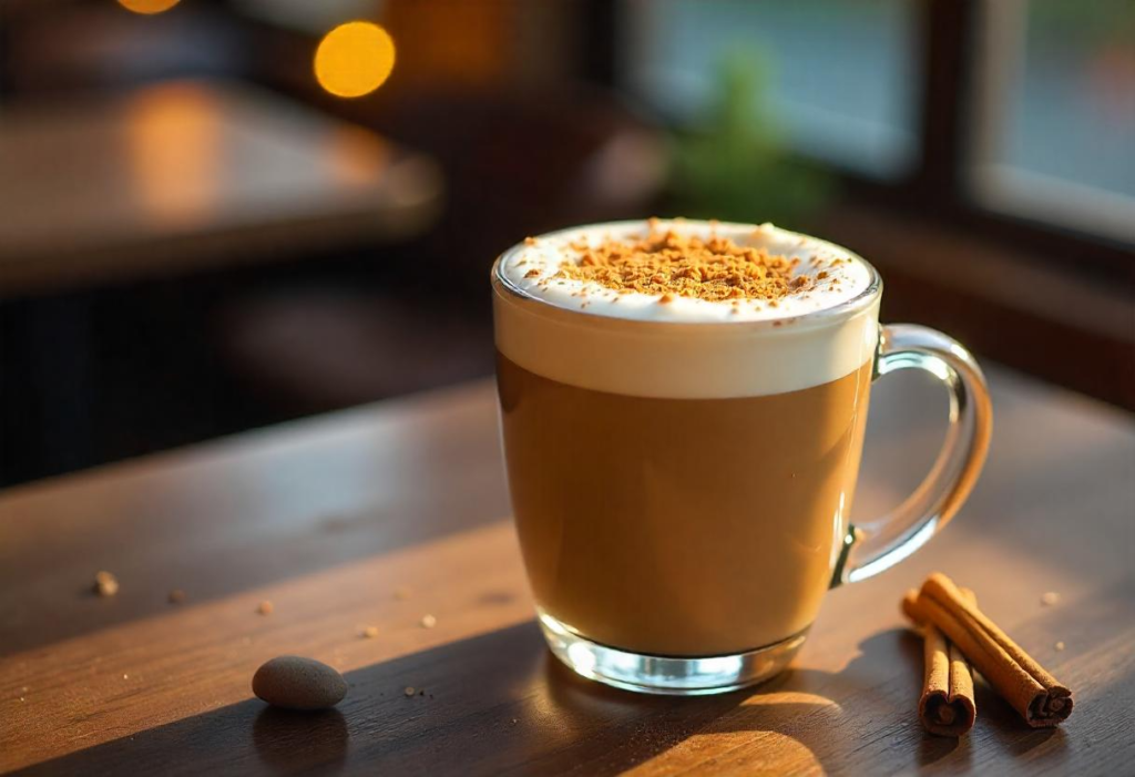 Spiced Gingerbread Latte Recipe Spiced Gingerbread Latte Recipe