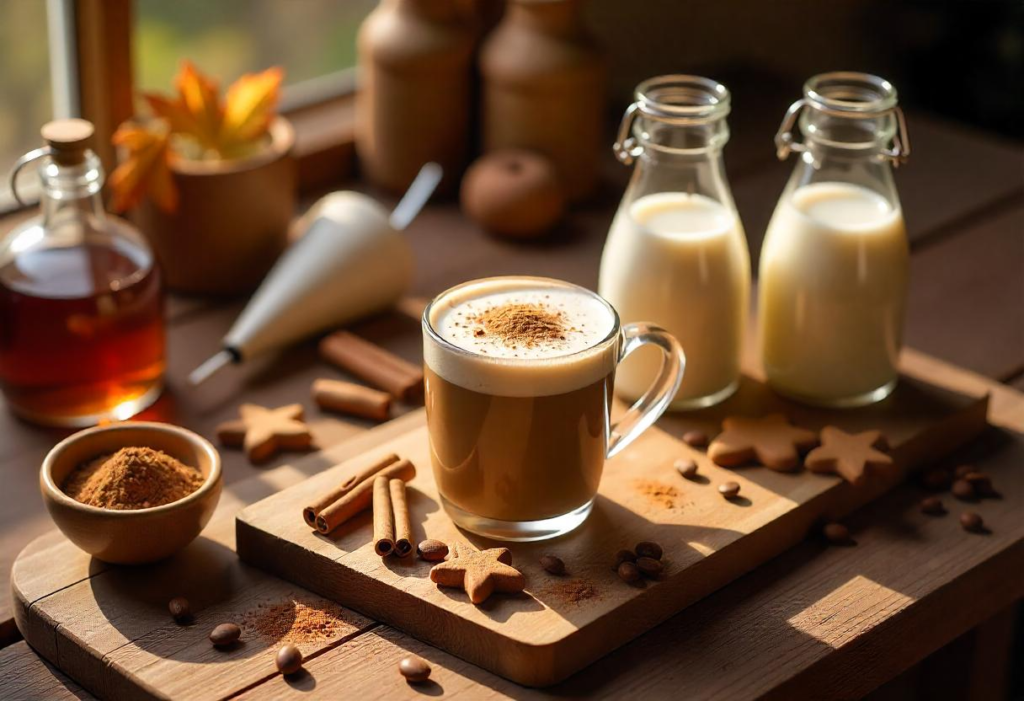 Spiced Gingerbread Latte Recipe Spiced Gingerbread Latte Recipe