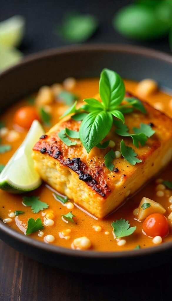 Spicy Thai Coconut Curry Cod Recipe Spicy Thai Coconut Curry Cod Recipe