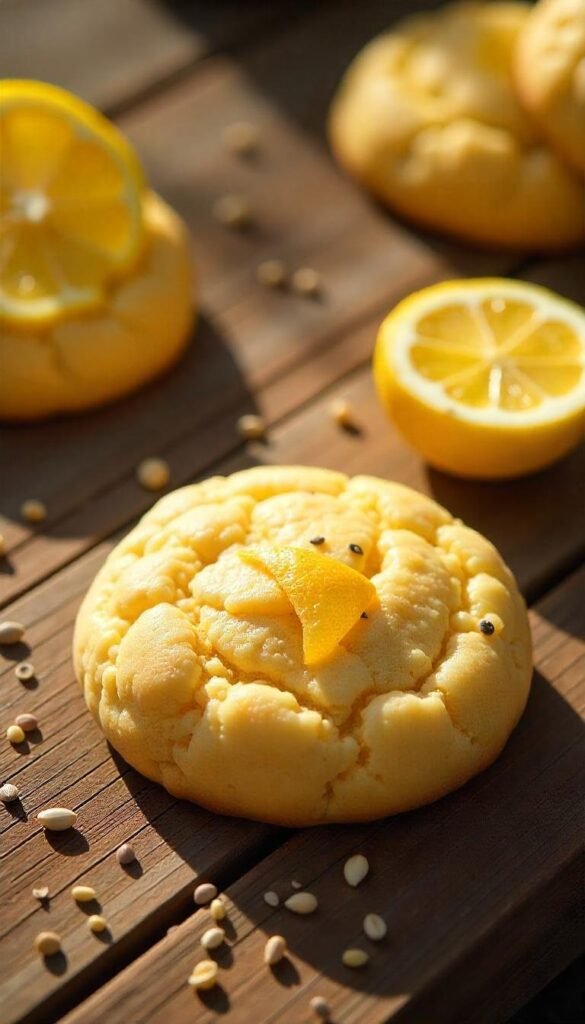 Zesty Lemon Poppy Seed Cookies Zesty Lemon Poppy Seed Cookies