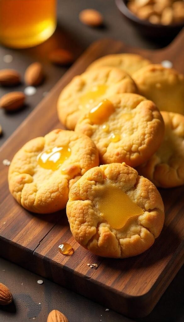 Delicious Honey Almond Cookies Delicious Honey Almond Cookies