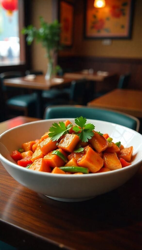 Zesty Szechuan Spicy Cod Stir-Fry