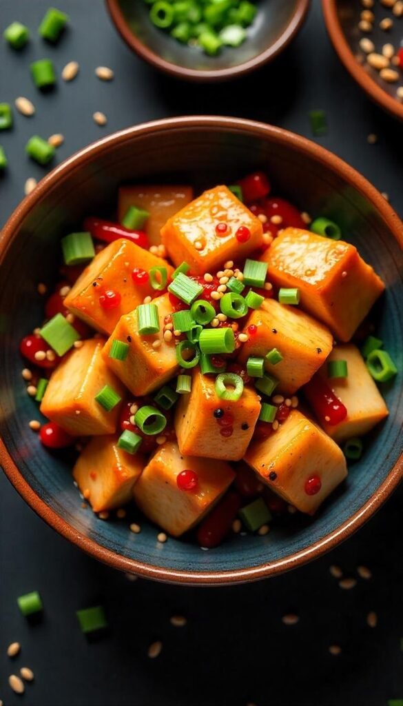 Zesty Szechuan Spicy Cod Stir-Fry