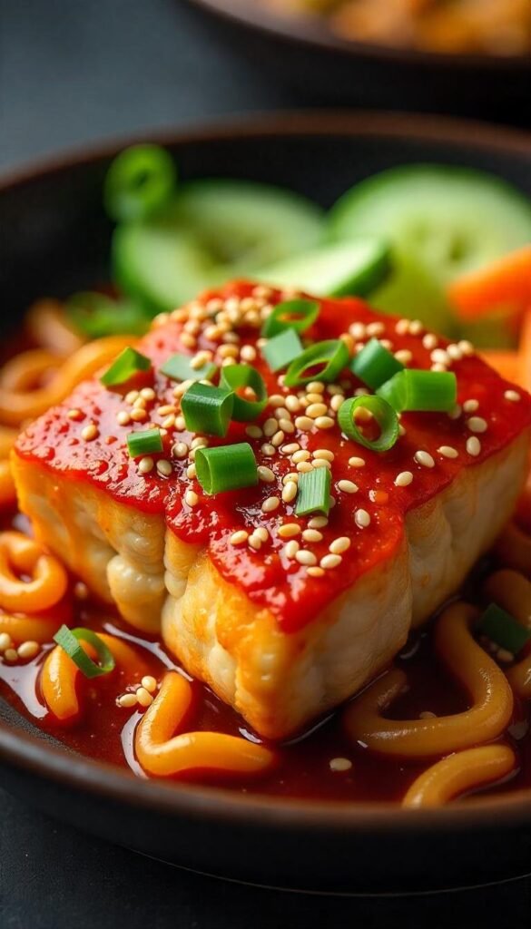 Zesty Szechuan Spicy Cod Stir-Fry