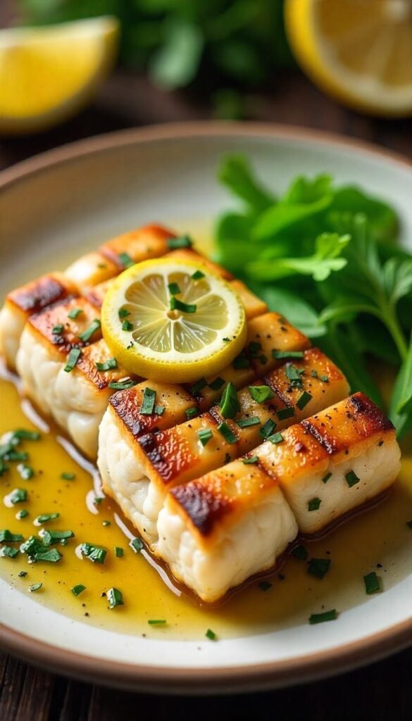 Zesty Lemon Herb Grilled Cod Zesty Lemon Herb Grilled Cod