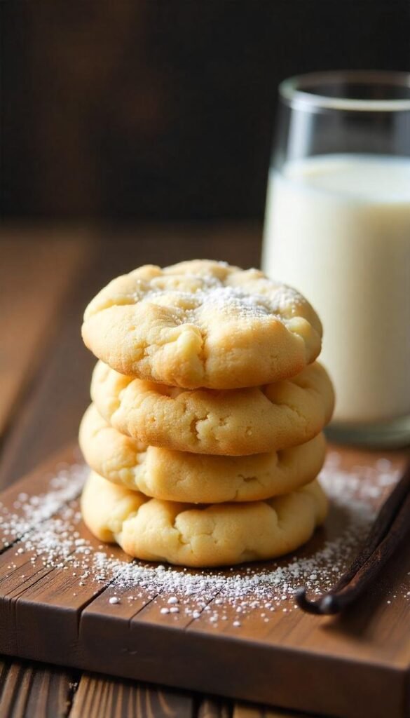 Delicious Vanilla Bean Butter Cookies Delicious Vanilla Bean Butter Cookies