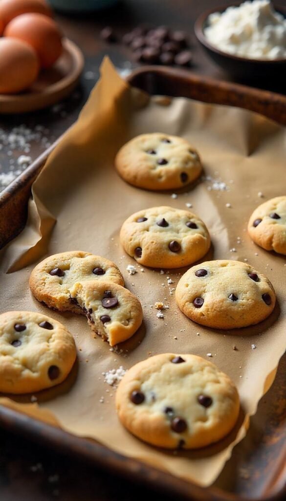 Decadent Chocolate Chip Shortbread Cookies Decadent Chocolate Chip Shortbread Cookies