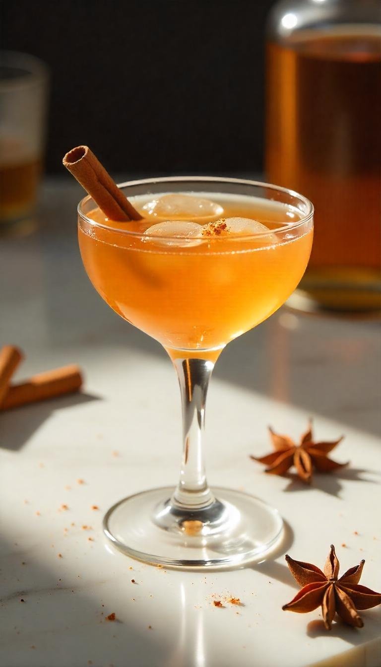 Cinnamon Spiced Tequila Cocktail Recipe