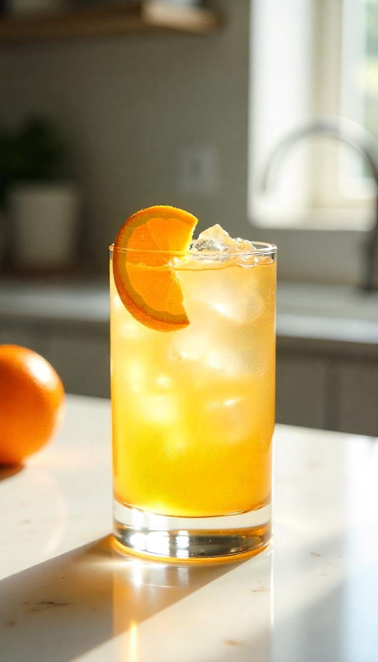Refreshing Zesty Orange Tequila Cooler