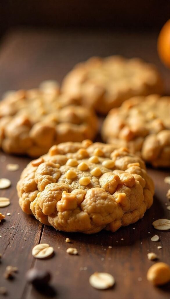 Chewy Peanut Butter Oatmeal Cookies Chewy Peanut Butter Oatmeal Cookies