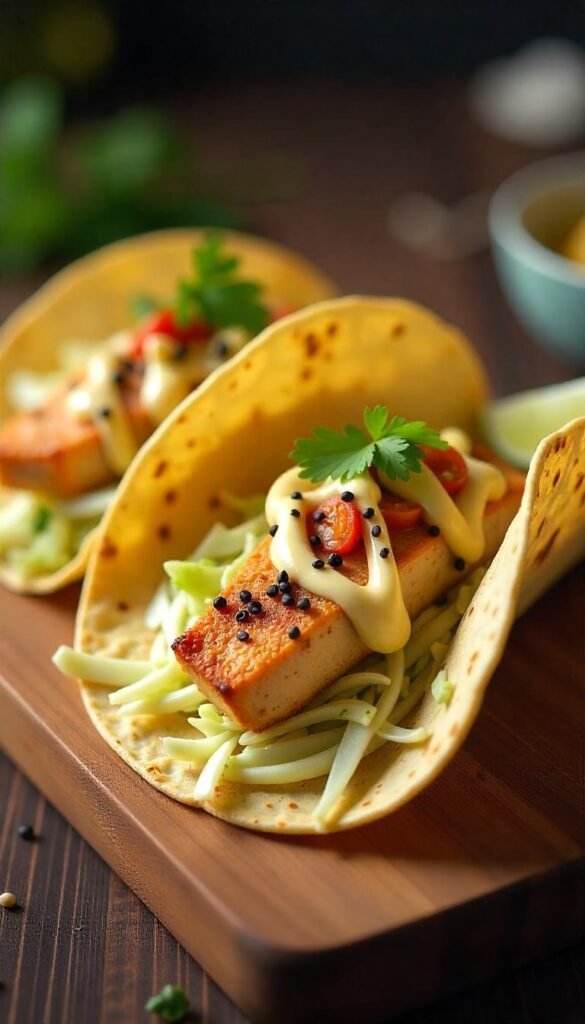 Zesty Fish Tacos with Crunchy Cabbage Slaw Zesty Fish Tacos with Crunchy Cabbage Slaw