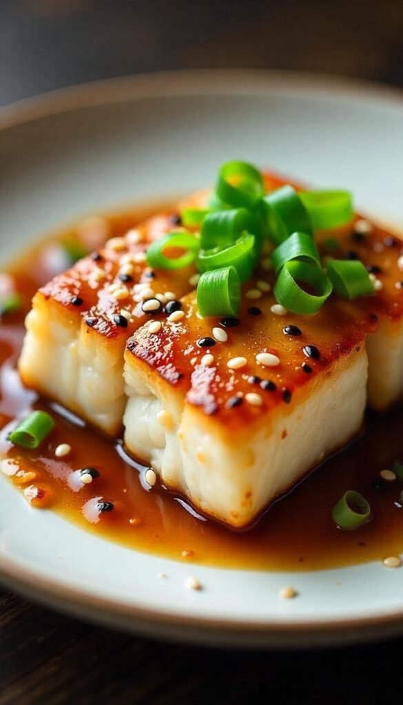 Savory Miso Glazed Cod Savory Miso Glazed Cod