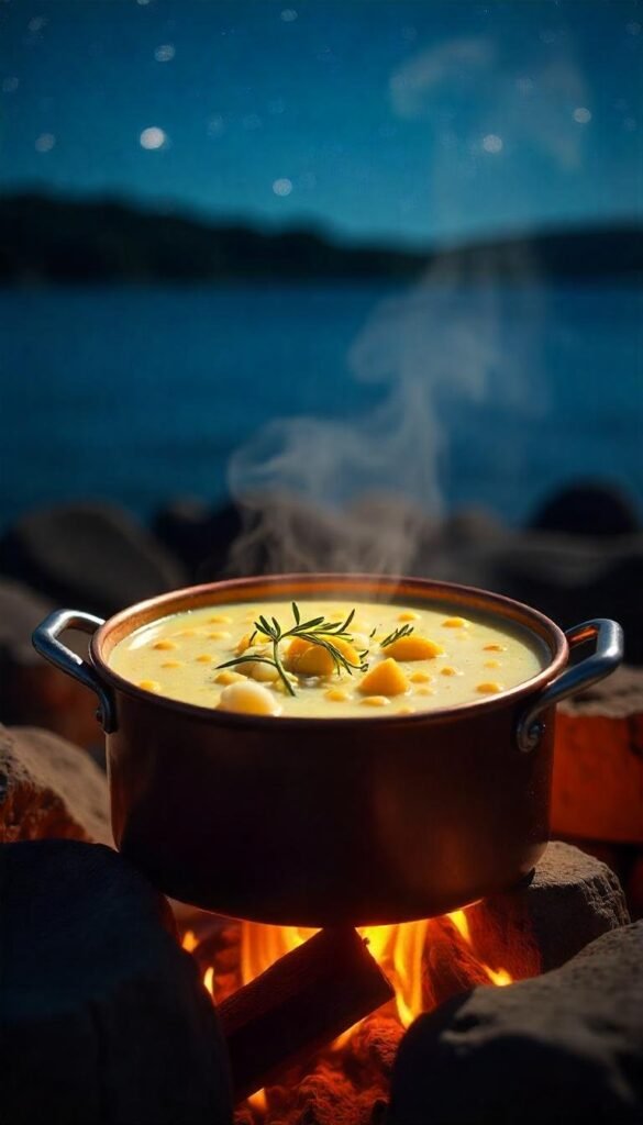 Hearty Cod Chowder with Corn and Potatoes Hearty Cod Chowder with Corn and Potatoes