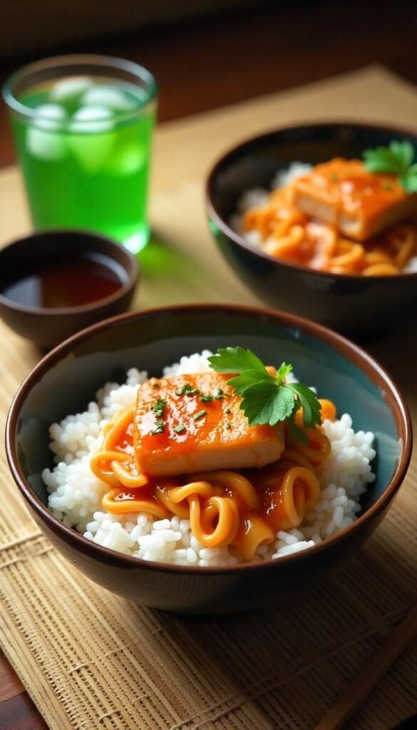 Savory Teriyaki Cod Rice Bowls Savory Teriyaki Cod Rice Bowls